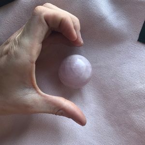 GYPSYSKIN Accents - Rose Quartz Sphere ❤️ For Manifesting Gypsy Love GYPSYSKIN Accents - Rose Quartz Sphere ❤️ For Manifesting Gypsy Love